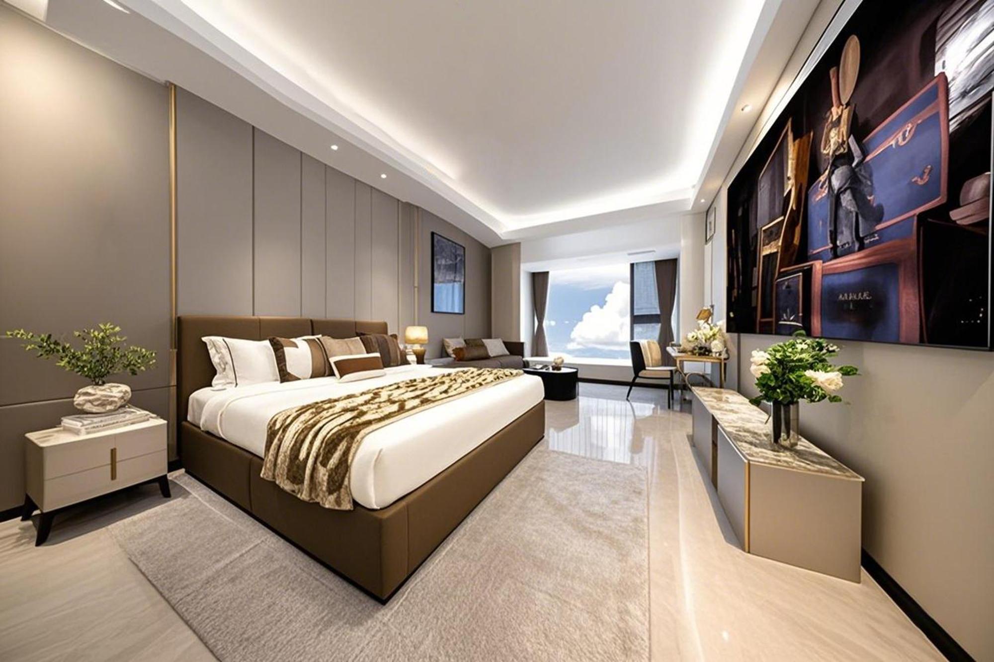 Yu Manju High-Floor Huge-Screen Audiovisual Hotel-Guangzhou Tower Zhujiang New Town Sports West Road Branch Exterior photo